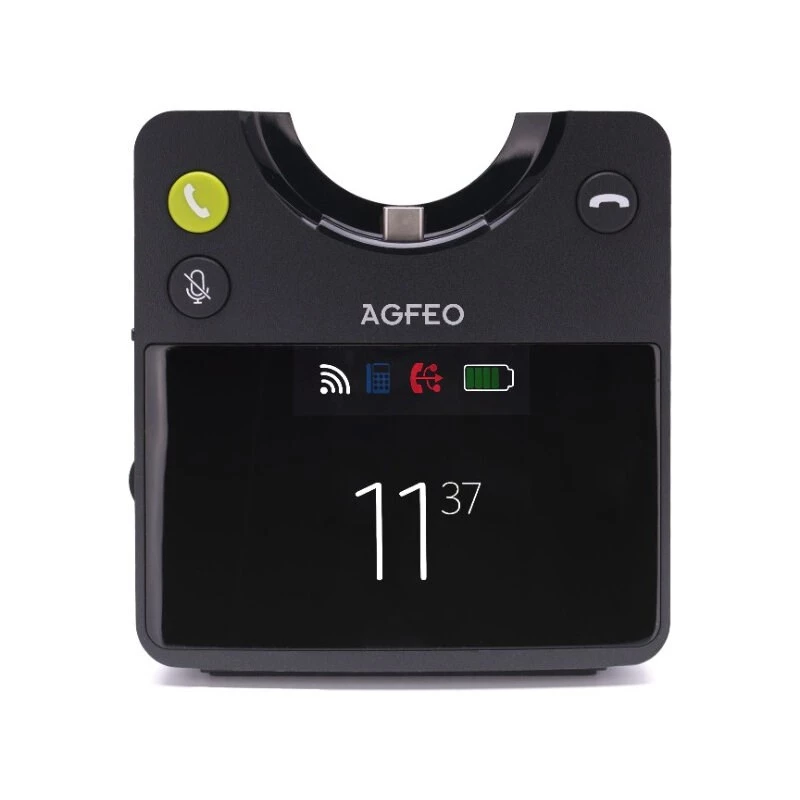 Bazinė stotis AGFEO Infinity Basis-Station Plastic Juoda 276g