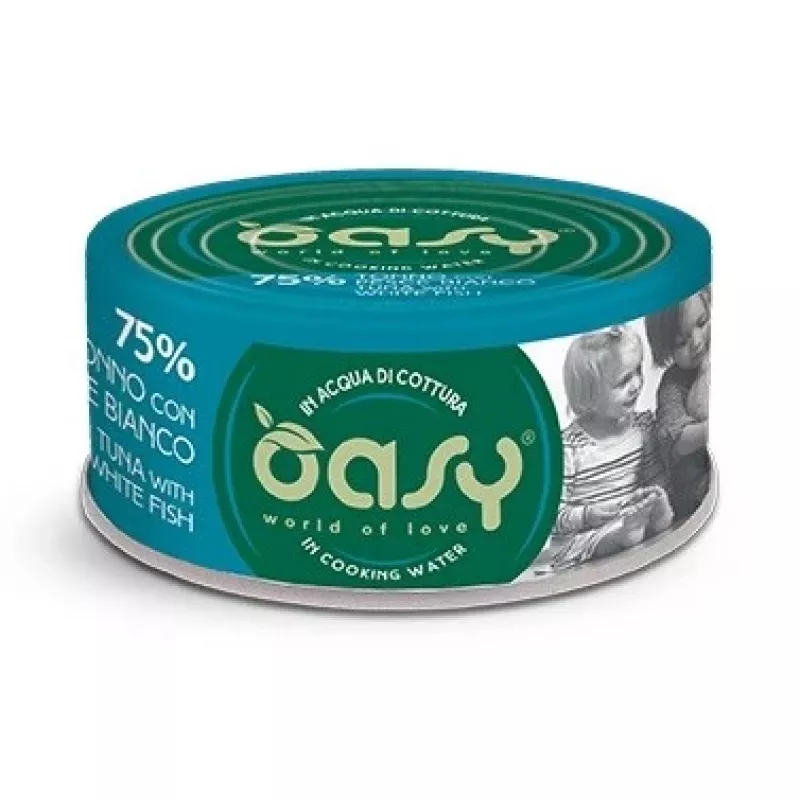 Oasy More Love Tunas su balta žuvimi 70 g