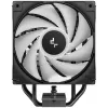 Ventiliatorius DeepCool AG400 BK ARGB V2 120 mm Juoda — 120 mm hidraulinio guolio procesoriaus aušintuvo ventiliatorius, kelių lizdų palaikymas