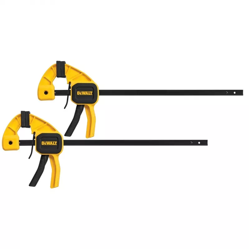 Spaustuvas DeWalt DWHT0-83158, pakuotėje 2 vnt., metalinis dirbtuvių spaustuvas