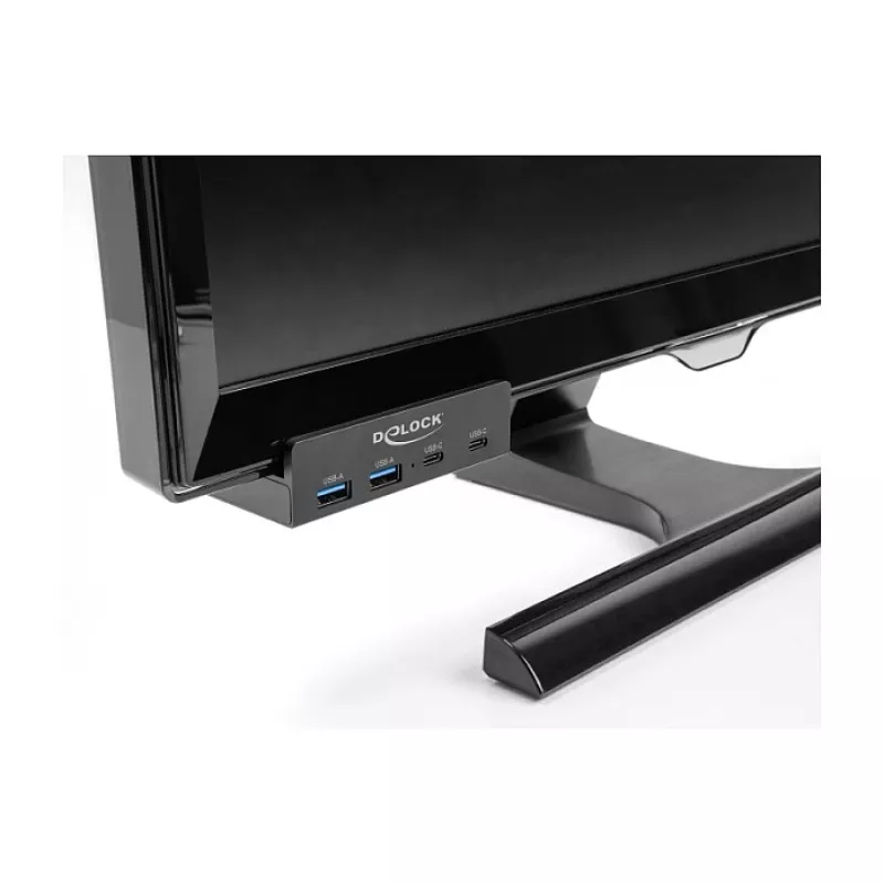 DeLOCK 64262 USB 2.0 Type-A šakotuvas 5000 Mbit/s Juodas