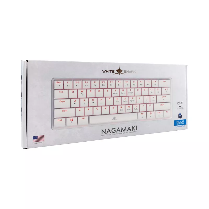 White Shark GK-006221 Nagamaki Balta-Mechanical-Mėlyna.SW
