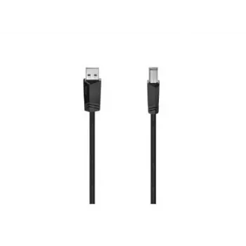 Hama 00200602 USB laidas USB 2.0 1,5 m USB A USB B Juodas