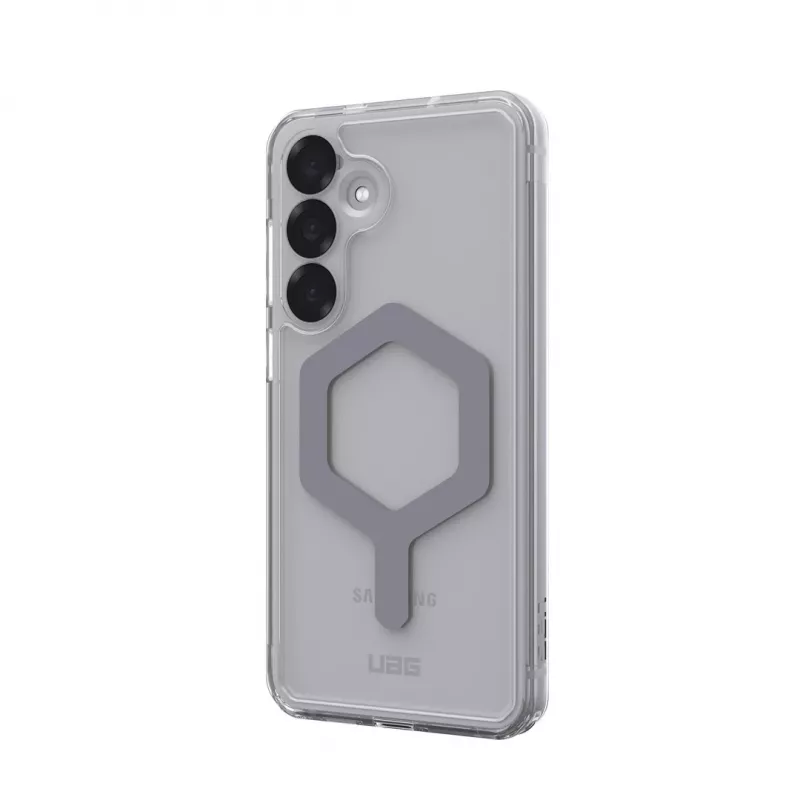 Urban Armor Gear Plyo Pro mobiliojo telefono dėklas 17 cm (6,7 col.) Sidabrinis, permatomas