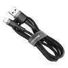 Baseus Cafule 1 m Juoda, Pilka