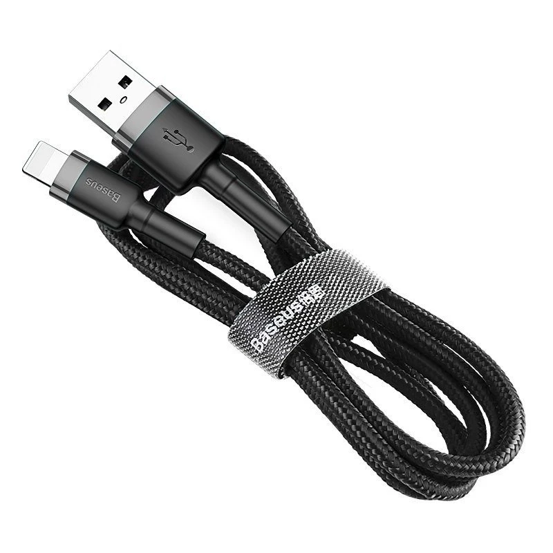 Baseus Cafule 1 m Juoda, Pilka