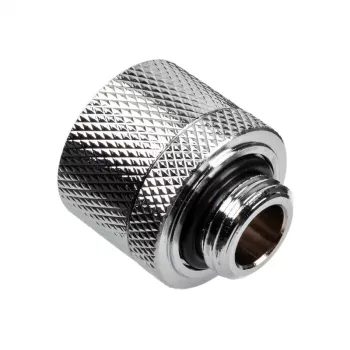 Alphacool Eiszapfen tiesus jungiklis G1/4 col. AG į 16/10 mm - chromo sidabrinis