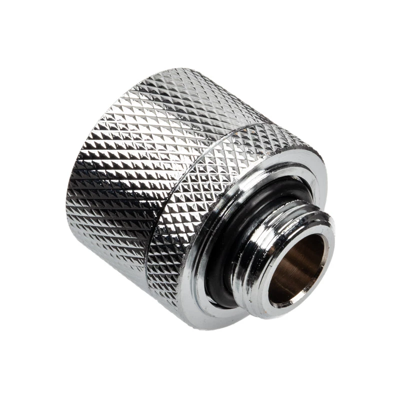 Alphacool Eiszapfen tiesus jungiklis G1/4 col. AG į 16/10 mm - chromo sidabrinis