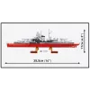 Konstruktorius Cobi Battleship Tirpitz modelis su 593 dalimis, mastelis ir demonstravimo ypatybės