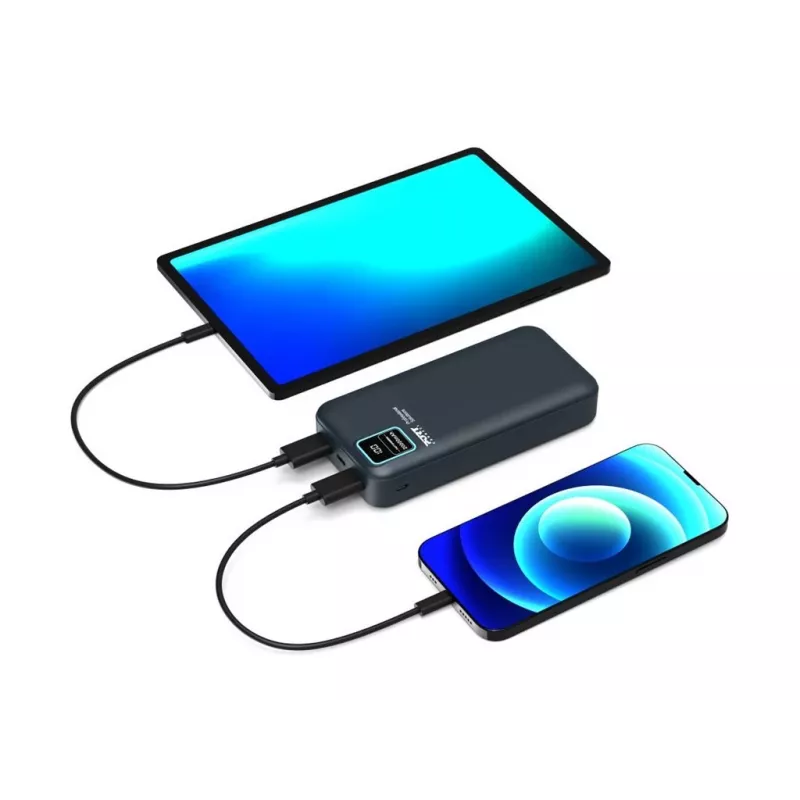 Nešiojama išorinė baterija Port Designs 907002 20000 mAh greitas įkrovimas