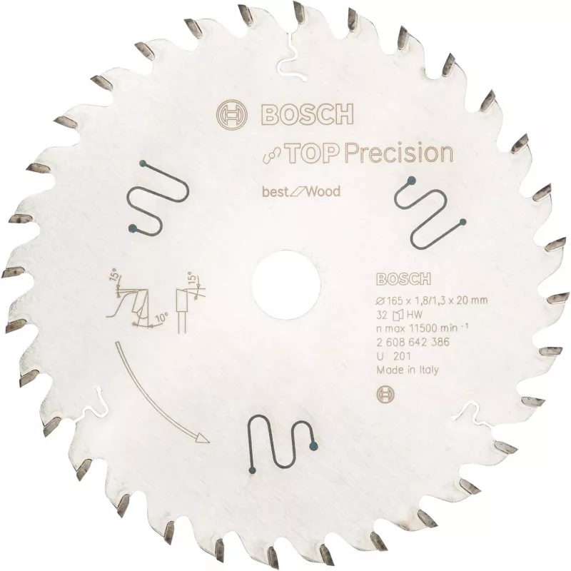 Bosch 2608642386 diskinis pjūklas 16,5 cm
