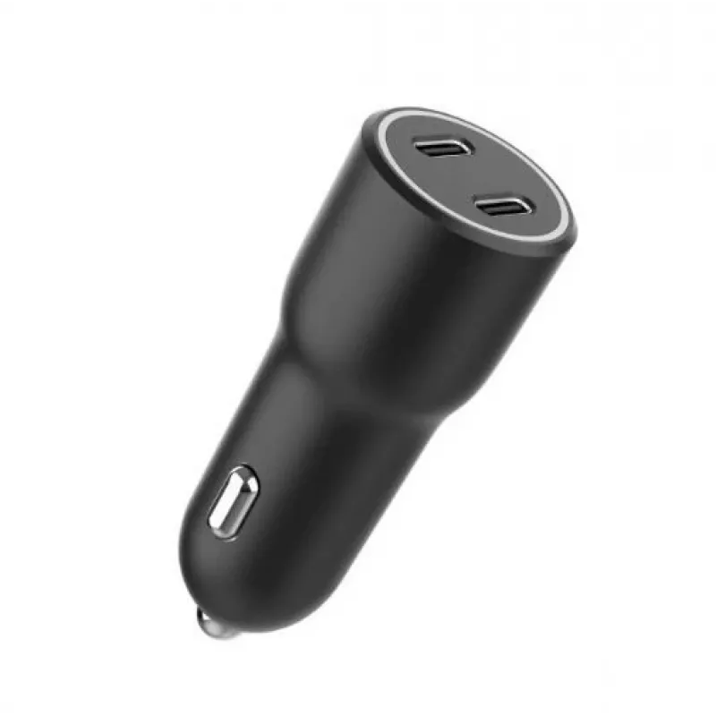 Gembird TA-UC-C2PD40-CAR-01 maitinimo adapteris juodas