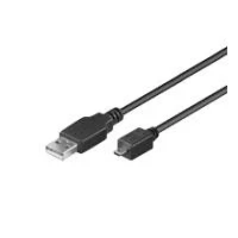 Wentronic 93972 USB laidas, juodas