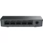 Grandstream GWN7700 2 lygio nevaldomas jungiklis 5x Gigabit prievadai 10 Gbps perjungimo talpa 802.1p QoS Juodas stalas/sieninis montavimas 5 VDC