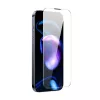 Grūdinto stiklo ekrano apsauga Baseus Crystal, skirta iPhone 14 Pro Max, 0,3 mm, atspari dulkėms, 2 vnt. pakuotėje