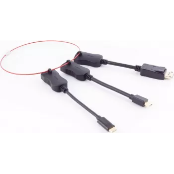shiverpeaks HDMI-A adapterių rinkinys, Displayport/ mini Displayport/ USB-C kištukas, 4K60Hz (BS10-01020)
