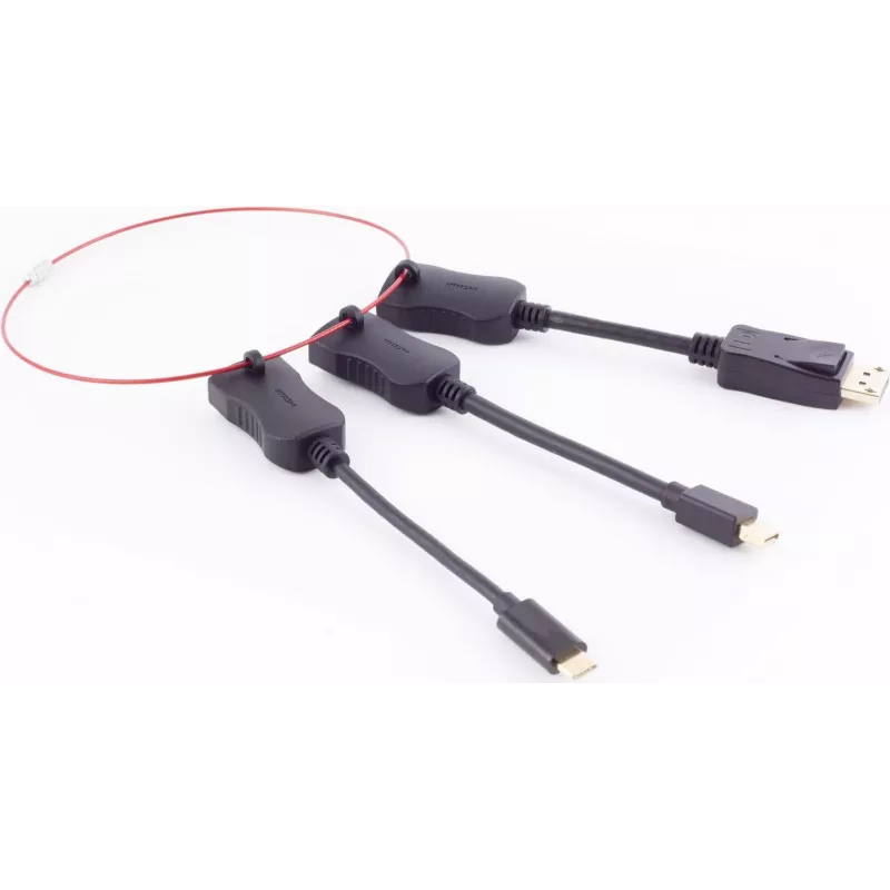 shiverpeaks HDMI-A adapterių rinkinys, Displayport/ mini Displayport/ USB-C kištukas, 4K60Hz (BS10-01020)