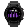 Išmanusis laikrodis MEDIA-TECH MT870 — 1,3 colio (3,3 cm) IPS jutiklinis ekranas, 51 mm korpusas, Bluetooth, juodas