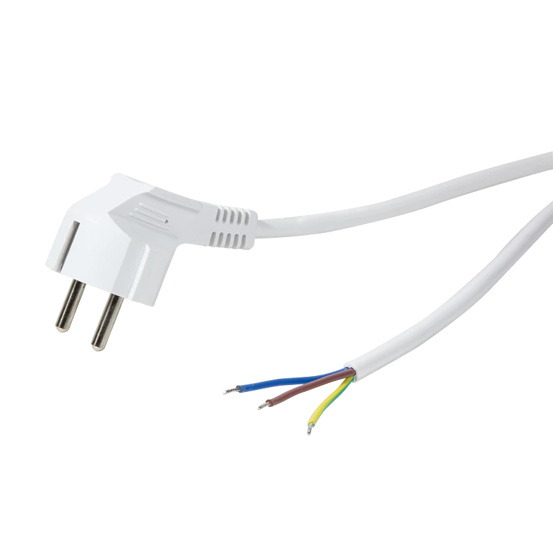 Logilink – maitinimo laidas – CEE 7/7 (M) į be kištuko – kintamoji srovė 250 V – 1,5 m – balta (CP136)
