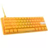 Ducky One 3 Yellow Gaming Keyboard RGB LED MX-Clear US