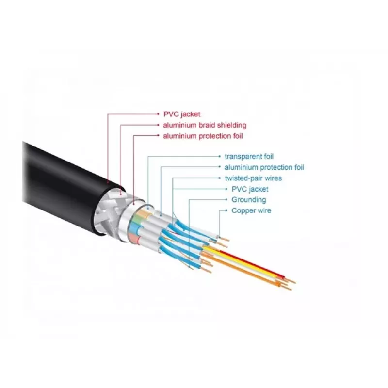 HDMI laidas DeLOCK 85729 2 m HDMI Type A Standard juodas auksinis