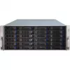 Serverio korpusas Inter-Tech 4U-4424 stovo, juodas, sidabrinis