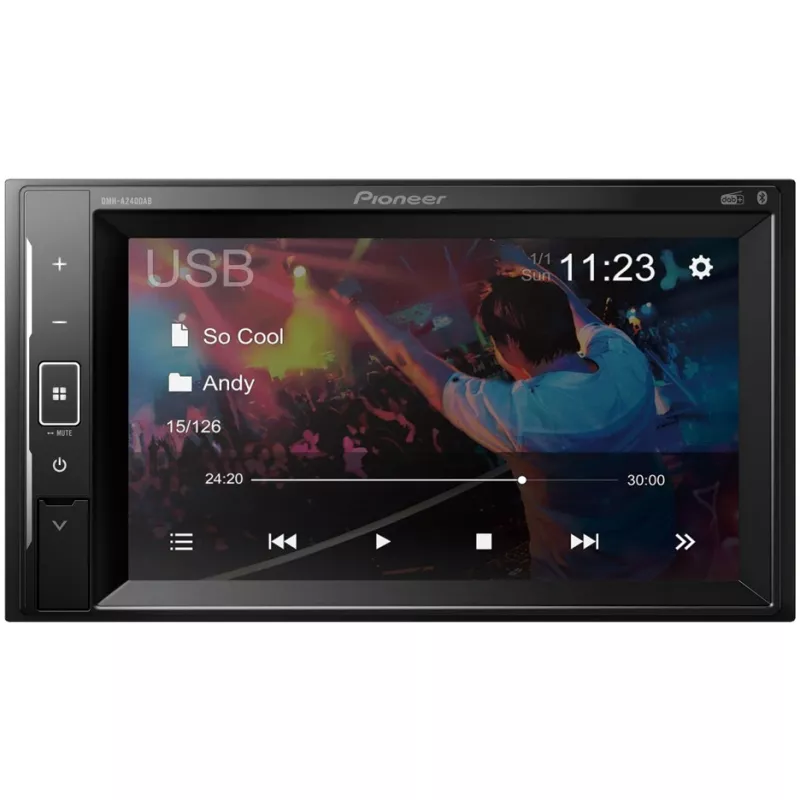 DMH-A240DAB Autoradio 2 DIN (Double-DIN), 50 W (1026779)