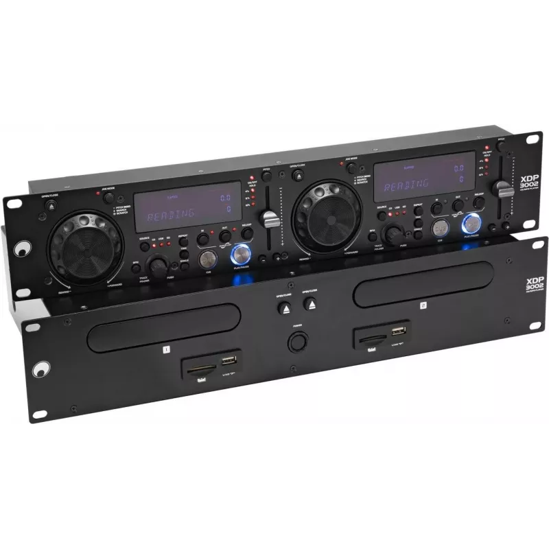 DJ CD/MP3 grotuvas Omnitronic XDP-3002 dviejų denių su USB palaikymu
