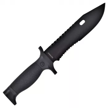 SCK 828-6 juodas taktinis peilis