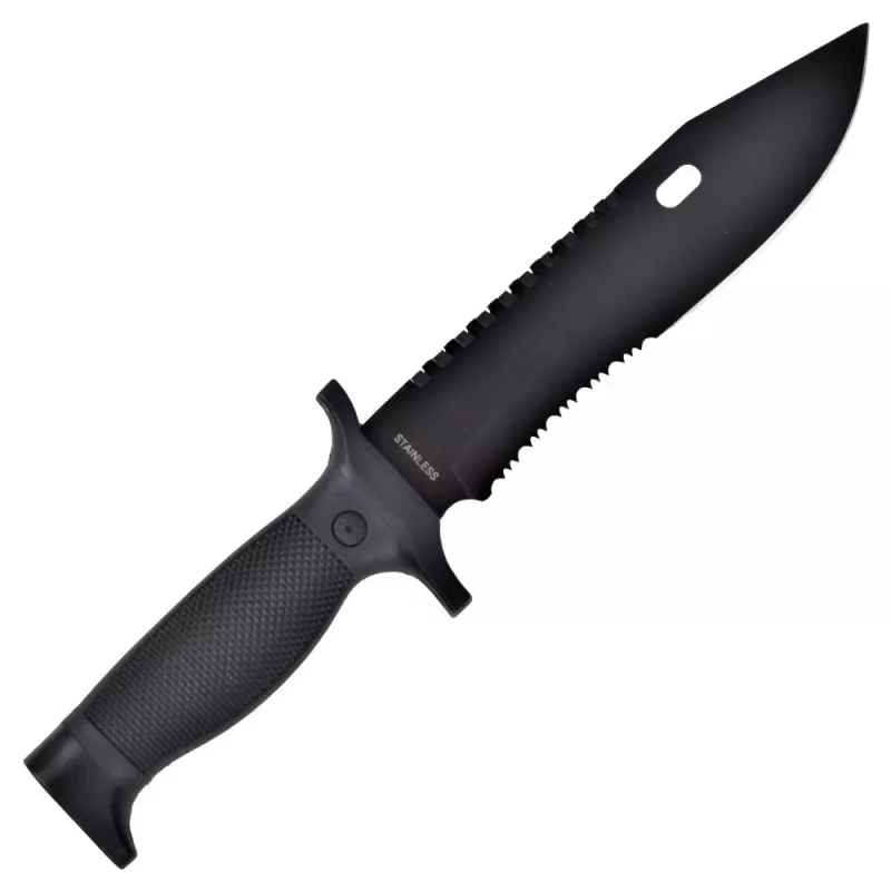 SCK 828-6 juodas taktinis peilis