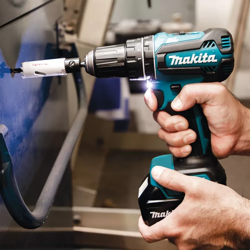 Makita DHP485Z grąžtas, beraktis, 1,1 kg, juoda, mėlyna