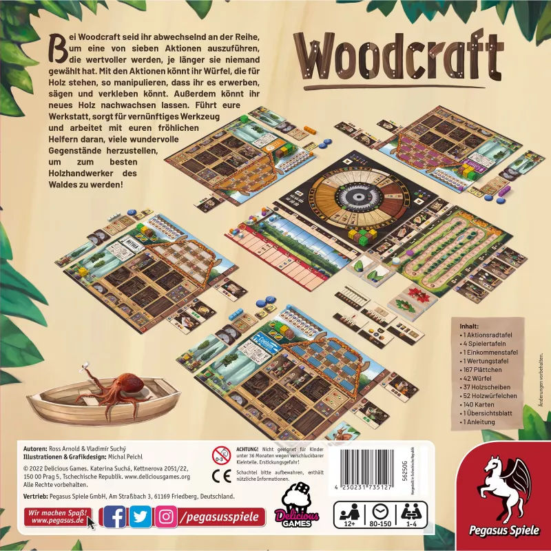 Woodcraft, stalo žaidimas
