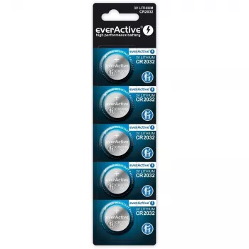 Lithium batteries everActive CR2032 - blister 5 vnt.