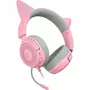 Ausinės Razer Kraken Kitty V3 X — Laidinės USB Type-A, uždedamos ant ausų, 20–28kHz, 1,3 m laidas, rožinės spalvos