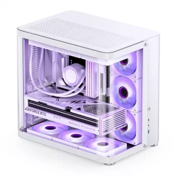 PC korpusas Jonsbo TK-2 2.0 Midi Tower juodas