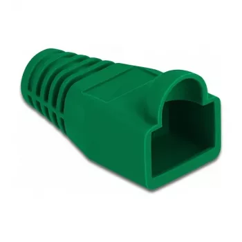 Įtempimo sumažinimas RJ45 kištukui DeLOCK 86726 žalias 20 vienetų