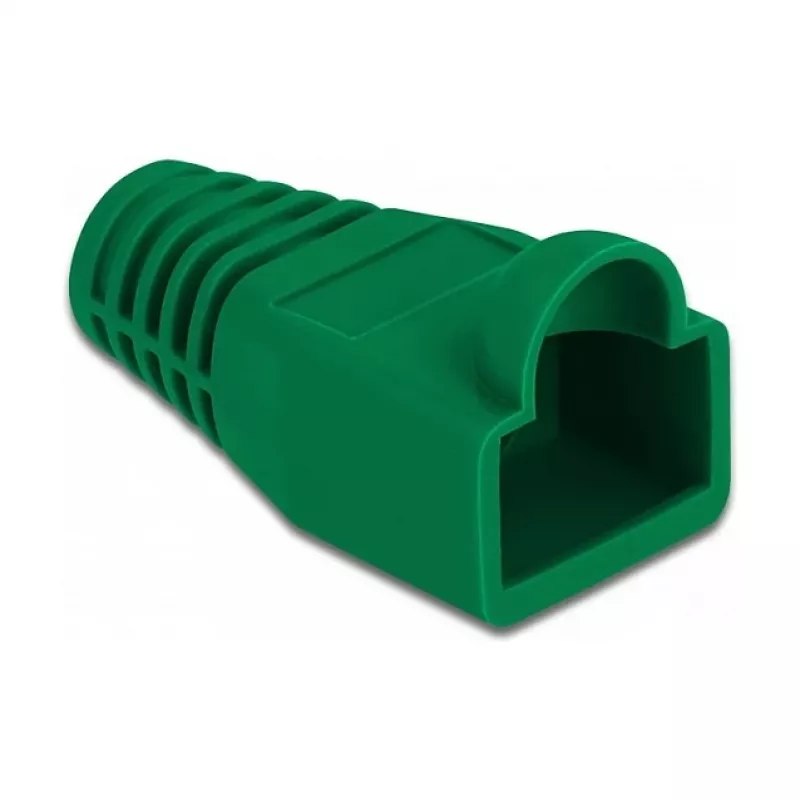 Įtempimo sumažinimas RJ45 kištukui DeLOCK 86726 žalias 20 vienetų