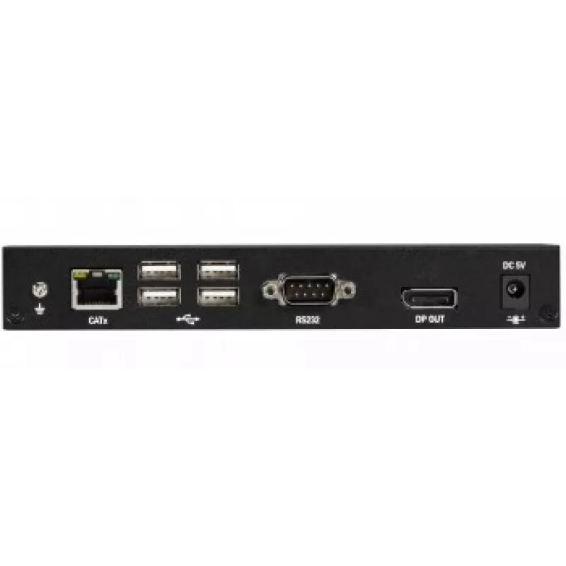 Juodabox Kvm Extender Catx - 4K SH DP USB 2.0 Serial Audio Local Video
