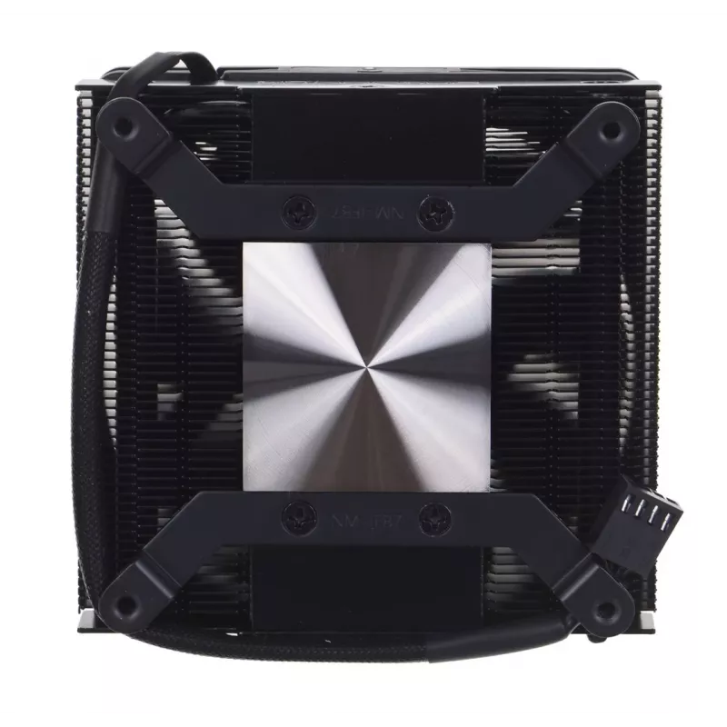 CPU aušintuvas Noctua NH-L9I-17XX chromax.Juoda — žemo profilio LGA1700 aušintuvas, 92 mm ventiliatorius, 37 mm aukštis