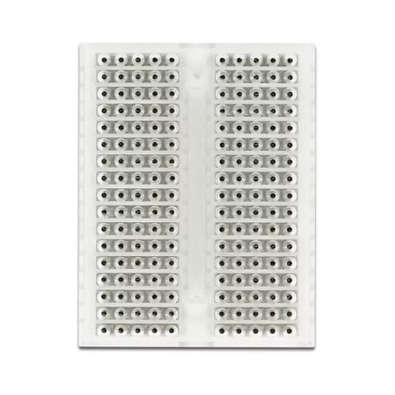 Breadboard DELOCK 18323 — skaidrus plastikas, 36×46×10 mm