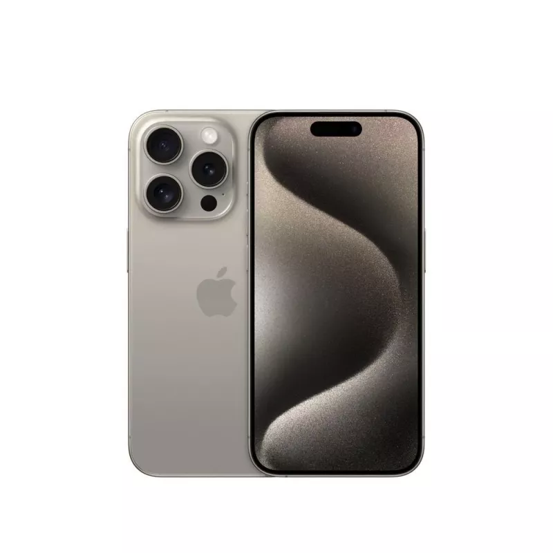 Atnaujintas išmanusis telefonas „Renewd iPhone 15 Pro“ — 128 GB, natūralus titanas