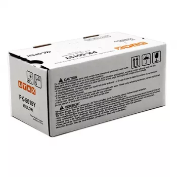 Utax 1T02R7AUT0/PK-5015Y dažų rinkinys geltonas, 3K puslapių ISO/IEC 19752...