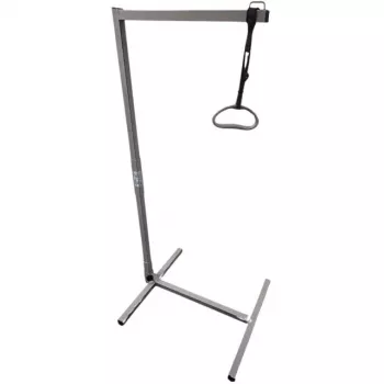Prie lovos stovas MDH LIFT SQUARE POLE reguliuojamo aukščio, plieninis, šviesiai pilkas, aukštis 1720 mm, gylis 830 mm, plotis 750 mm