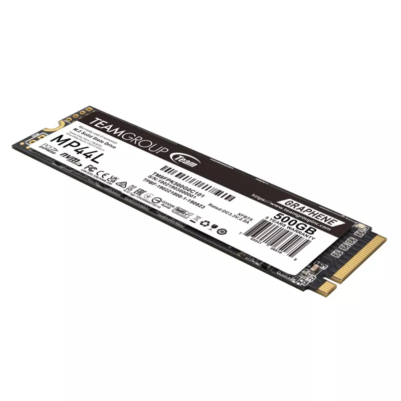 SSD diskas Team Group 500 GB M.2 PCI Express 4.0 NVMe TM8FPK500G0C101