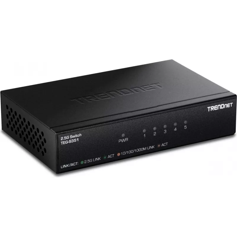 TRENDnet 5-PORT 2.5G SWITCH - Switch (TEG-S351)