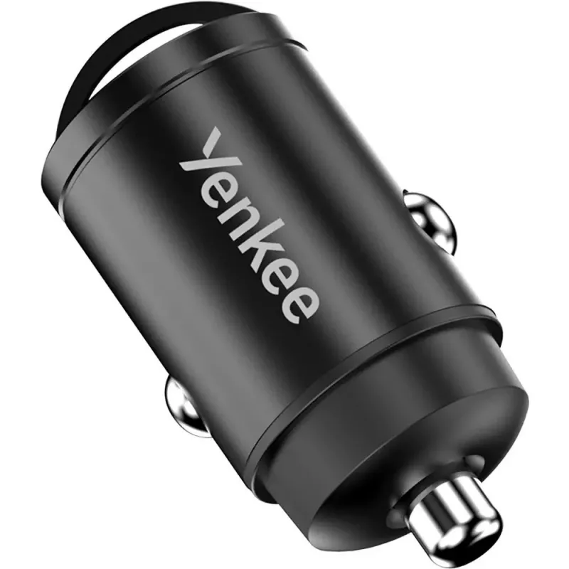 Automobilinis įkroviklis YENKEE CAR 01 Power Delivery 30W 2×USB-C