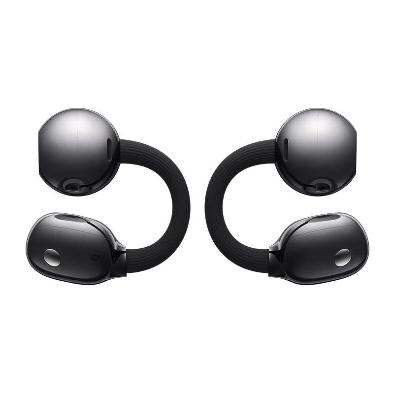 HUAWEI FreeClip 2 ausinės, įdedamos į ausis, tikras belaidis stereofoninis (TWS) laisvų rankų įrenginys, juoda spalva, intraauralinis, 129 g
