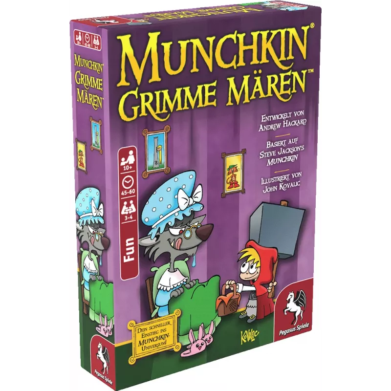 Munchkin Grim Tales, kortų žaidimas