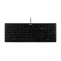 Laidinė USB klaviatūra Acer GP.KBD11.04F — Pilno dydžio QWERTY US International, juoda, 1,45 m laidas