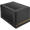 SilverStone SUGO SG14B - Bokštas - Mini-DTX - be maitinimo šaltinio (ATX / PS/2) - Juoda - USB/Audio (SST-SG14B)